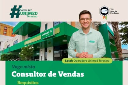 Vaga para Consultor de Vendas