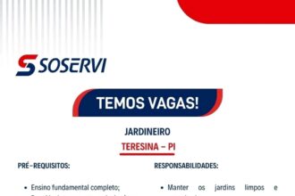 Vaga para Jardineiro