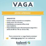 Vaga para Jovem Aprendiz