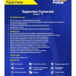 Vaga para Supervisor Comercial