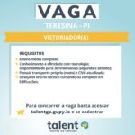 Vaga para Vistoriador(a)