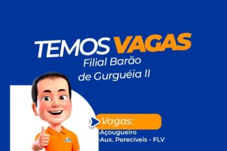 Vagas para Açougueiro e Aux. de Perecíveis (FLV)