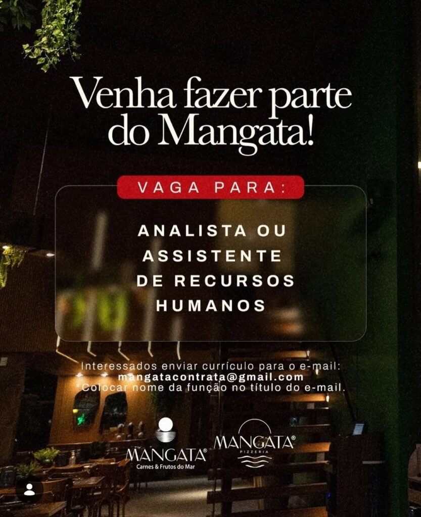 Vaga de Emprego para Analista de Recursos Humanos em Parnaíba