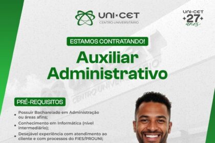Vaga de Emprego para Auxiliar Administrativo em Teresina