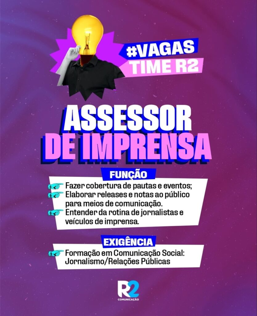 Vaga de Emprego para Impressa em Teresina