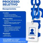 Vaga de Emprego para Recepcionista em Teresina - 2