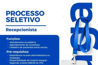 Vaga de Emprego para Recepcionista em Teresina - 2