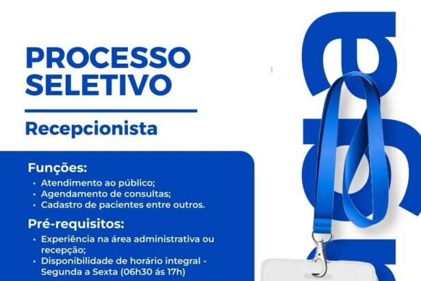 Vaga de Emprego para Recepcionista em Teresina - 2