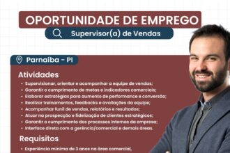 Vaga-de-Emprego-para-Supervisora-de-Vendas-em-Teresina