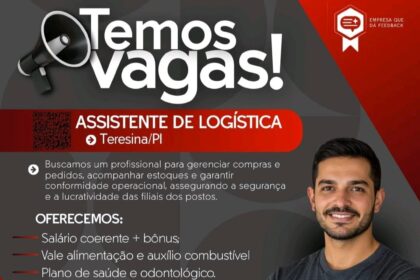 Vaga de emprego para Assistente de Logística