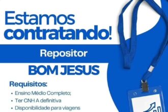 Vaga de emprego para Repositor em Bom Jesus