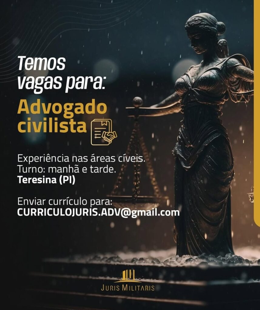 Vaga para Advogado Civilista