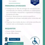 Vaga para Aprendiz Transportes
