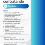 Vaga para Atendente