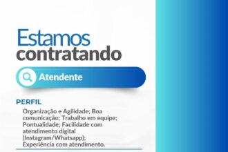 Vaga para Atendente