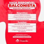 Vaga para Balconista