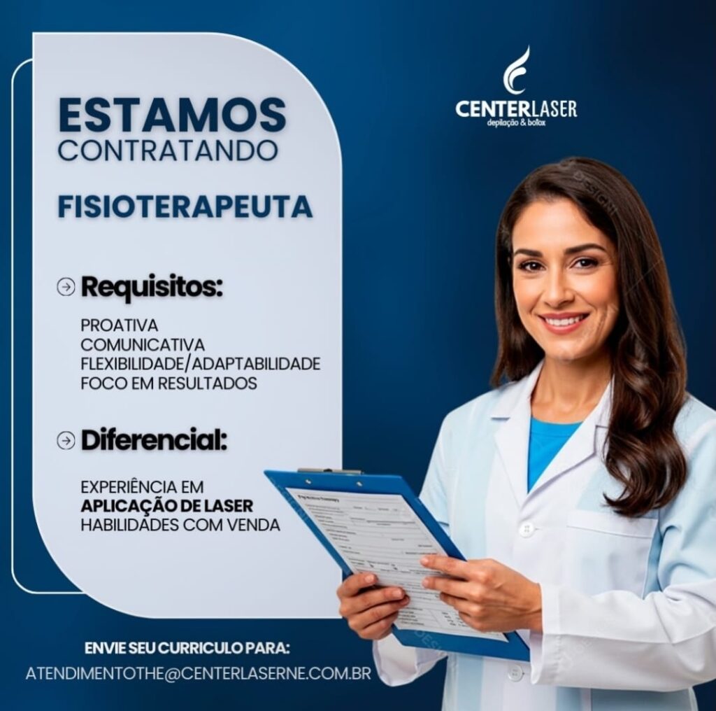 Vaga para Fisioterapeuta
