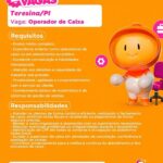 Vaga para Operador de Caixa