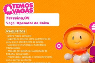 Vaga para Operador de Caixa