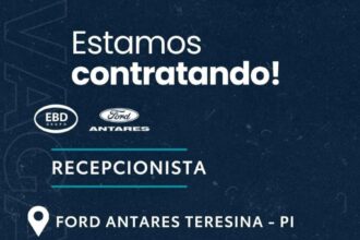 Vaga para Recepcionista