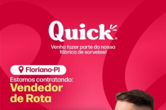 Vaga para Vendedor de Rota em Floriano