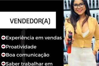 Vaga para Vendedor(a)