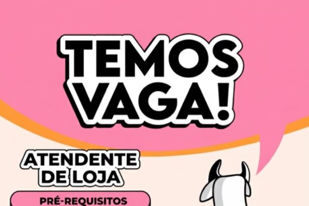 Vaga de Emprego para Atendente em Teresina