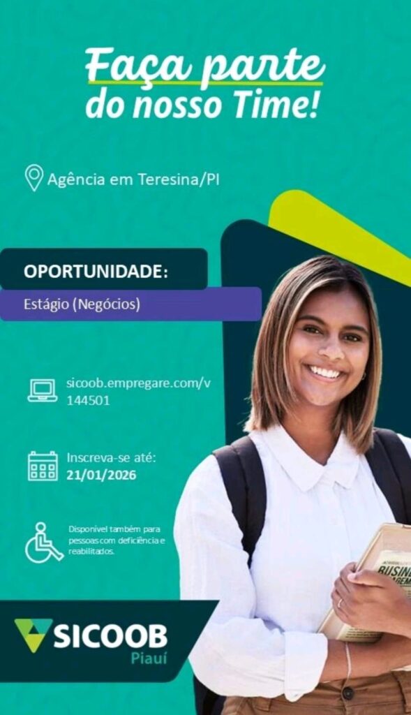 Vaga de Estágio para Negócios