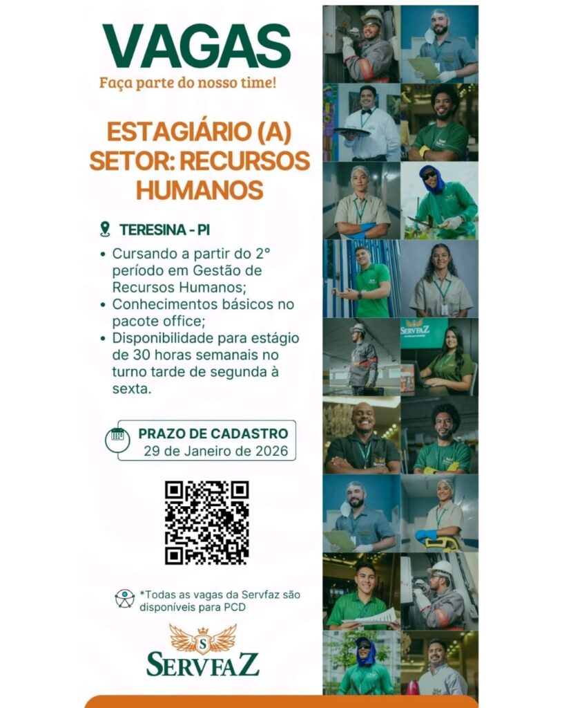 Vaga de Estágio para RH 