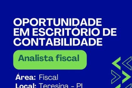 Vaga de emprego para Analista Fiscal