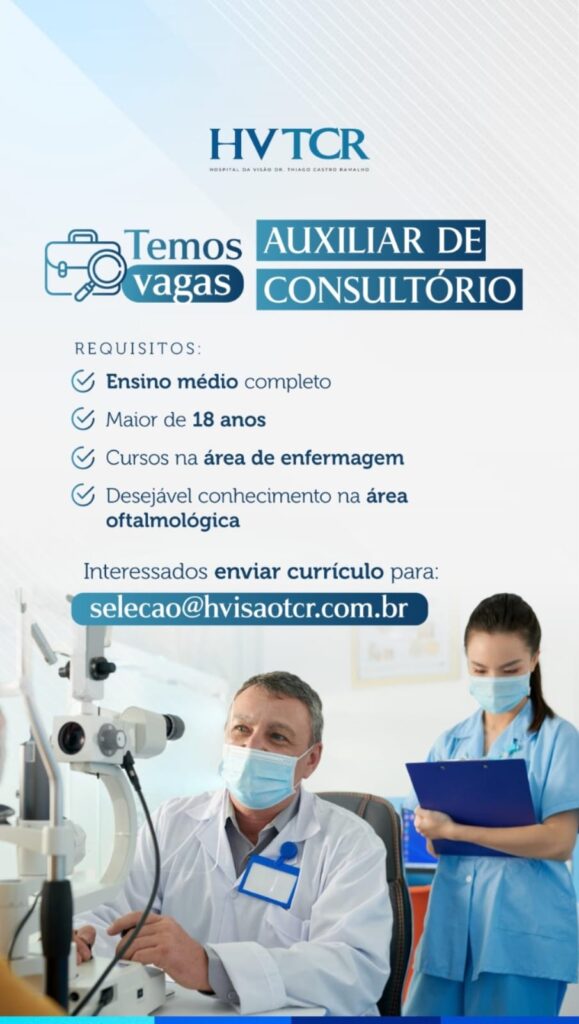 Vaga de emprego para Auxiliar de Consultório