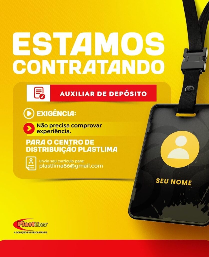 Vaga de emprego para Auxiliar de Depósito