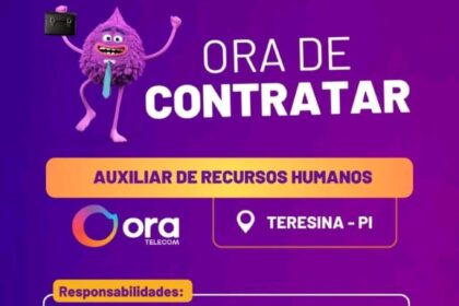 Vaga de emprego para Auxiliar de RH