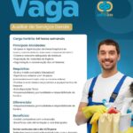 Vaga de emprego para Auxiliar de Serviços Gerais