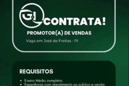 Vaga de emprego para Promotor(a) de Vendas em José de Freitas
