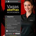 Vaga de emprego para Recepcionista