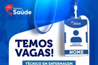Vaga de emprego para Técnico em Enfermagem