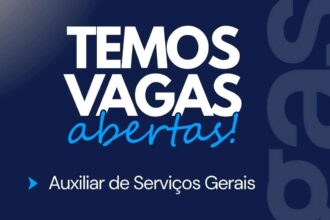 Vagas de emprego para Auxiliar de Serviços Gerais e Analista de Relacionamento com Cliente (PJ)