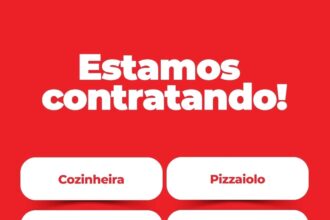 Vagas de emprego para Cozinheira, Pizzaiolo, Cumim e Churrasqueiro