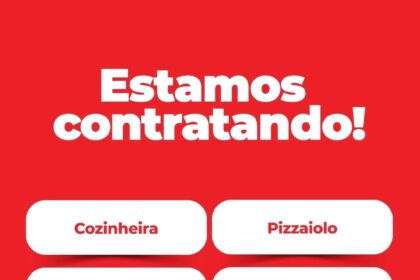 Vagas de emprego para Cozinheira, Pizzaiolo, Cumim e Churrasqueiro
