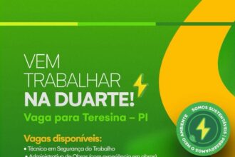 Diversas vagas de emprego