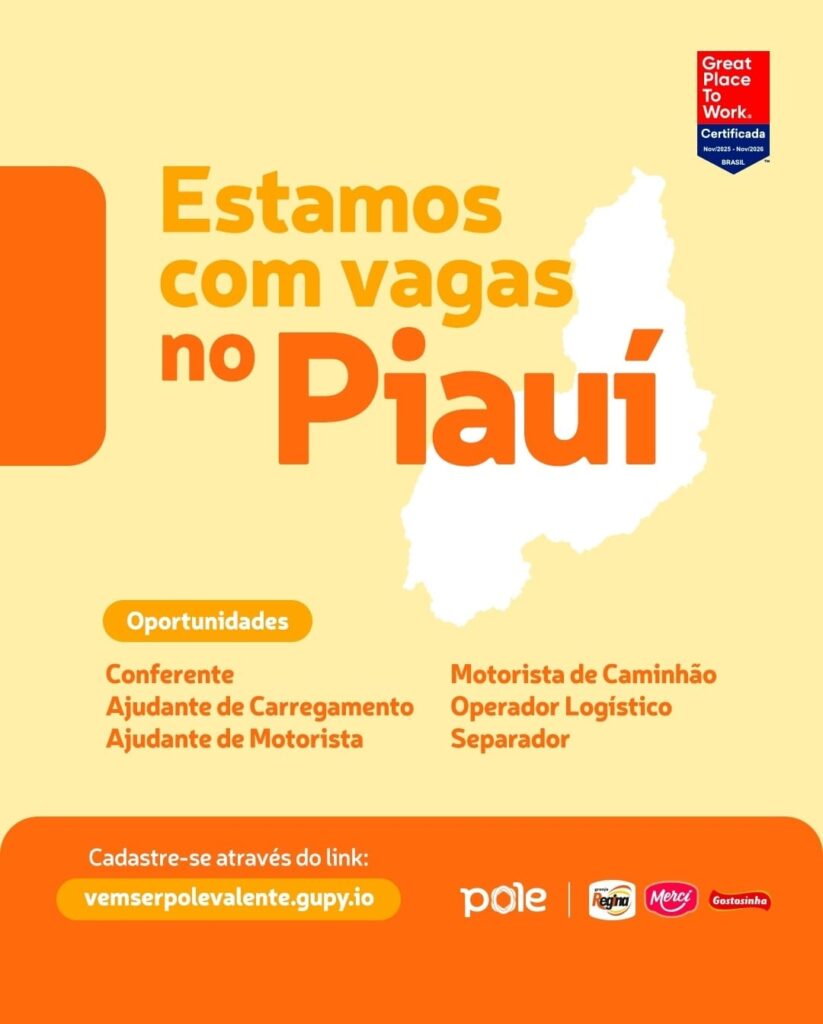 Diversas vagas no Piauí