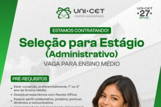 Vaga de Estágio para Administração 