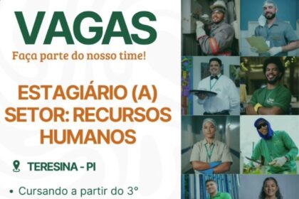 Vaga de Estágio para RH  