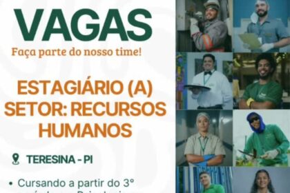 Vaga de Estágio para RH