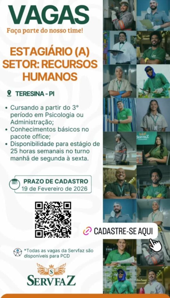 Vaga de Estágio para RH