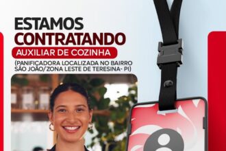 Vaga de emprego para Auxiliar de Cozinha