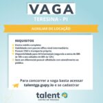 Vaga de emprego para Auxiliar de Locação
