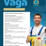 Vaga de emprego para Auxiliar de Serviços Gerais