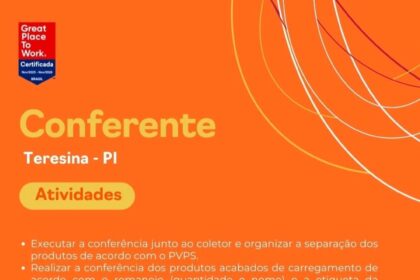 Vaga de emprego para Conferente